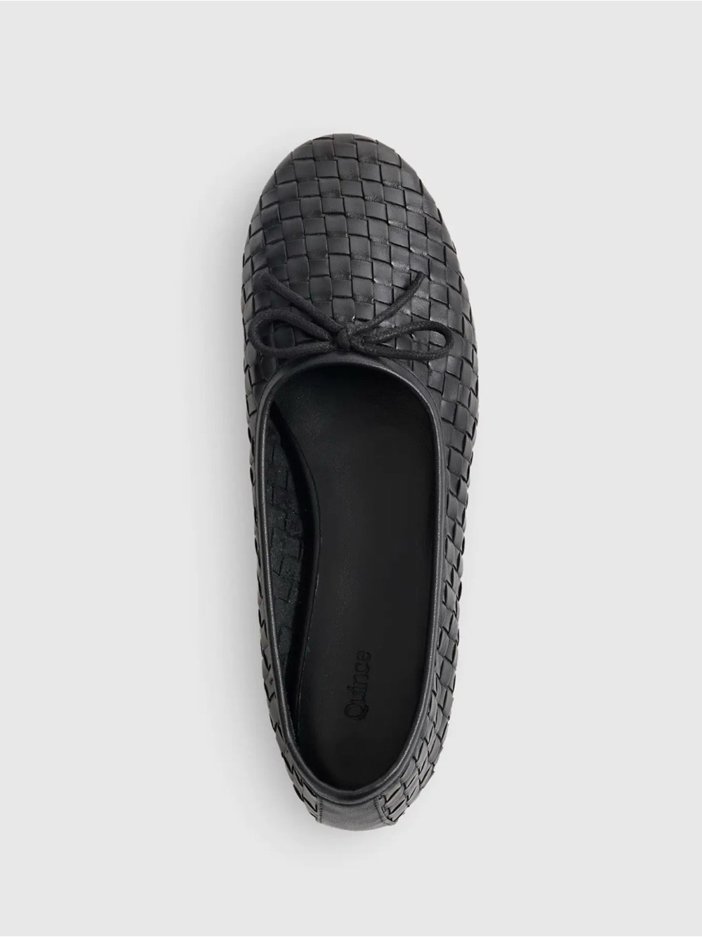 Quince Italian Leather Handwoven Ballet Flat - Picture 5 of 8